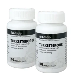 2 x Turkesterone Testo 250 mg 60 kapsler
