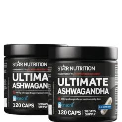 2 x Ultimate Ashwagandha 120 kapsler