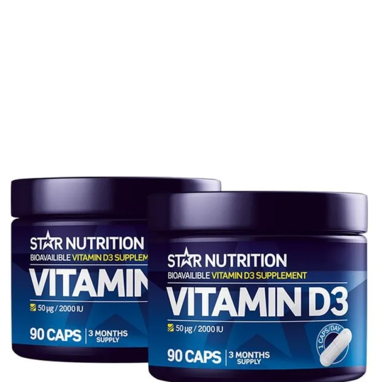 2 x Vitamin D3 90 kapsler