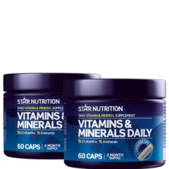 2 x Vitamins & Minerals Daily 60 kapsler
