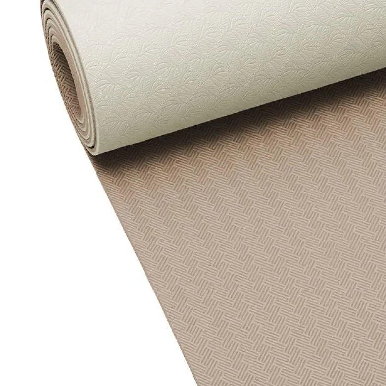 Yoga Mat Position 4mm, Light Sand/Clay Brown