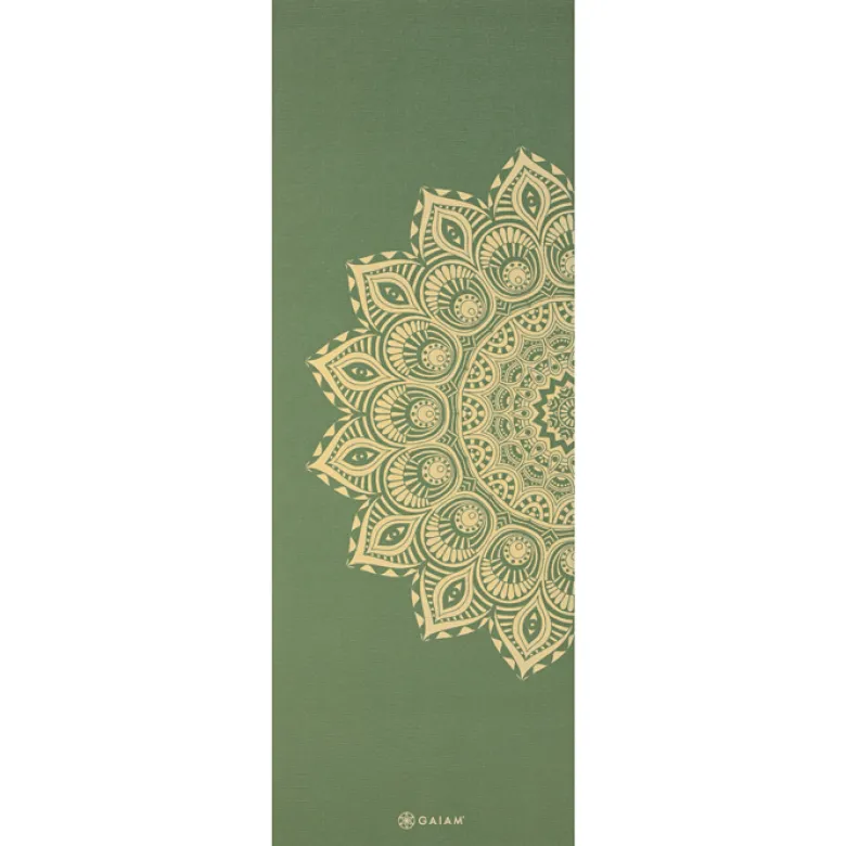 Yogamatte Grønn 6 mm