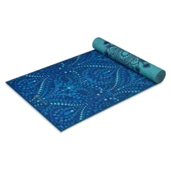Yogamatte 6 mm Blå