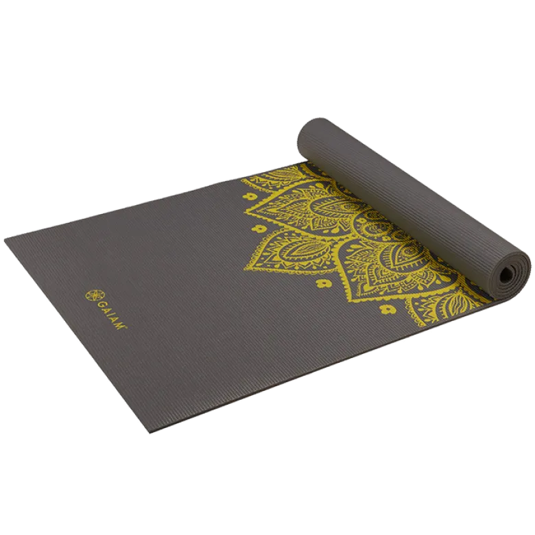 Yogamatte 6mm Citron Sundial