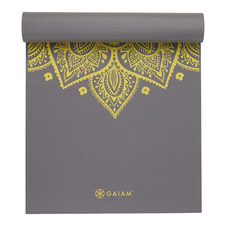 Yogamatte 6mm Citron Sundial