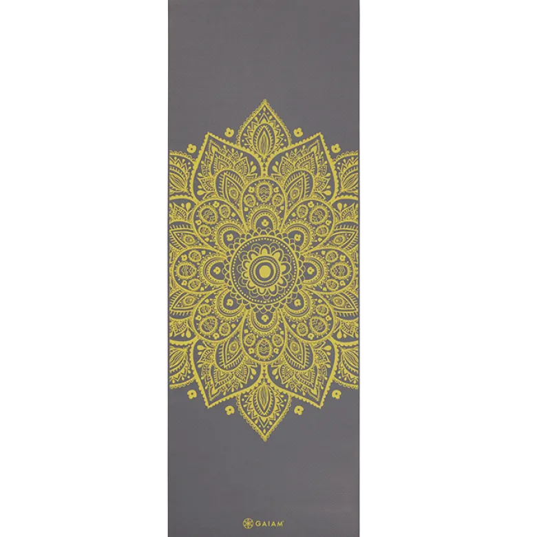 Yogamatte 6mm Citron Sundial