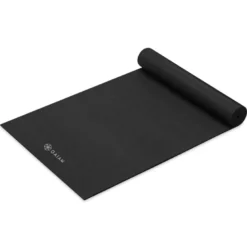 Yogamatte Svart 4 mm