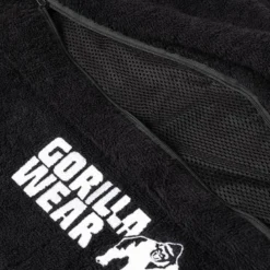Zip Pocket Gymhåndkle Svart